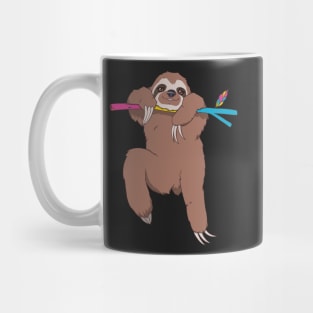 Pansexual Pride Sloth Mug